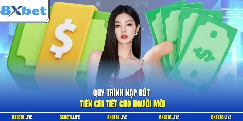 Chỉ dẫn cách nạp rút tiền nhanh chóng tại hệ thống 8xbet